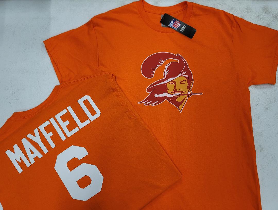 Mens NFL Team Apparel Tampa Bay Buccaneers BAKER MAYFIELD