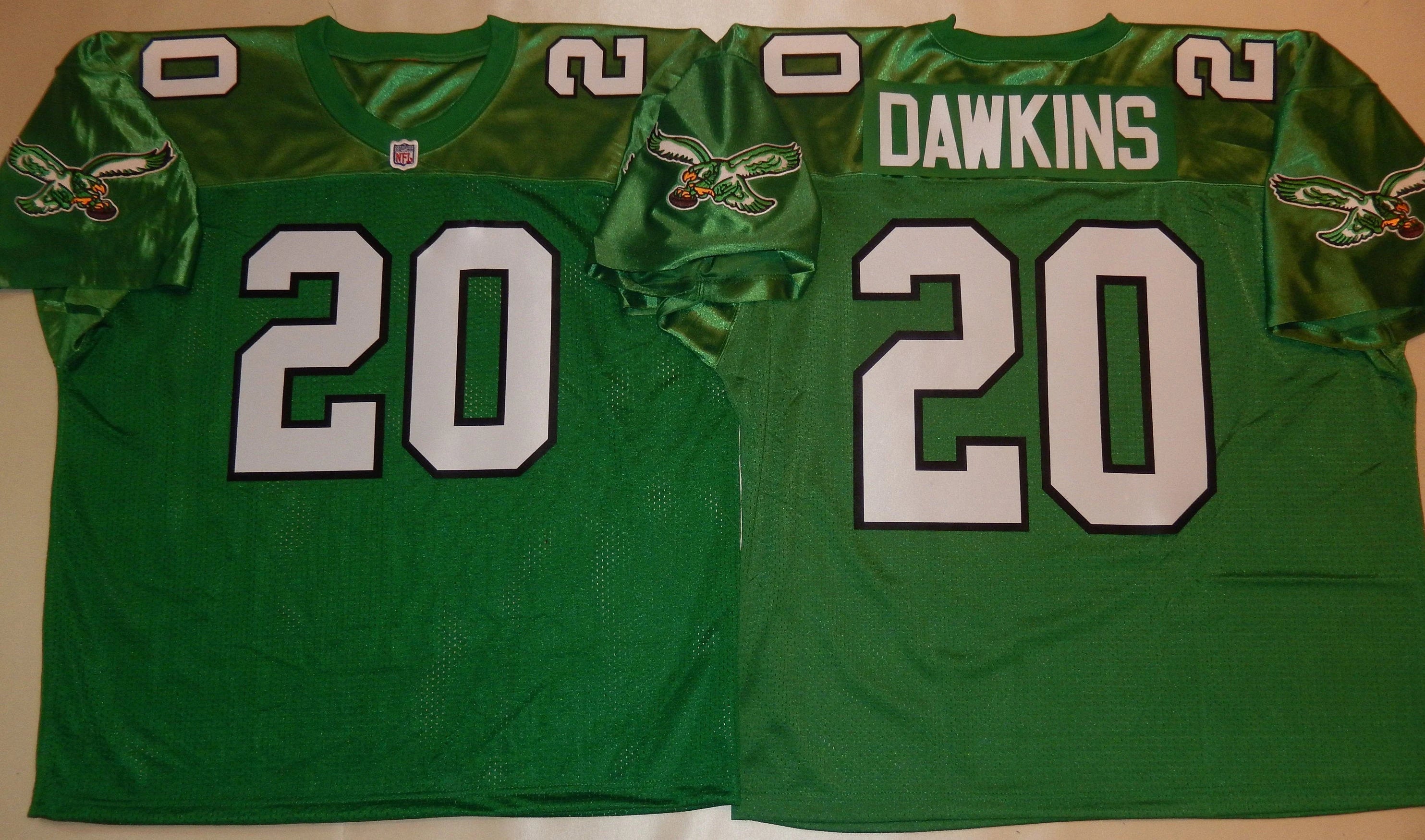 Dawkins eagles jersey authentic cheap