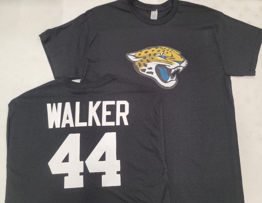 Mens NFL Team Apparel Jacksonville Jaguars TRAVON WALKER Football Jersey Shirt BLACK