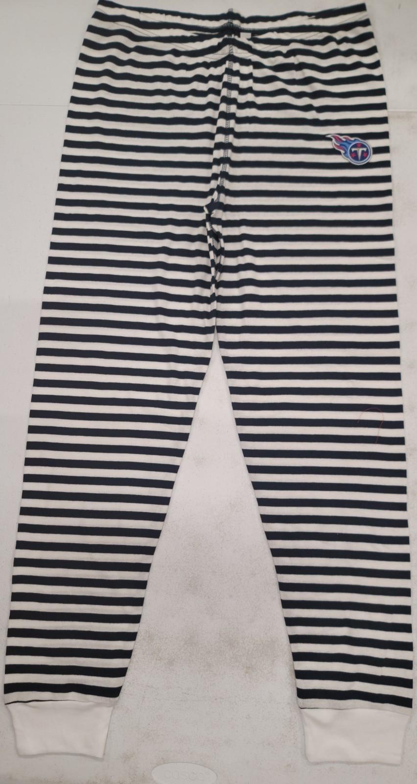 NFL Team Apparel TENNESSEE TITANS Pajamas Pajama Bottom Pants BLUE