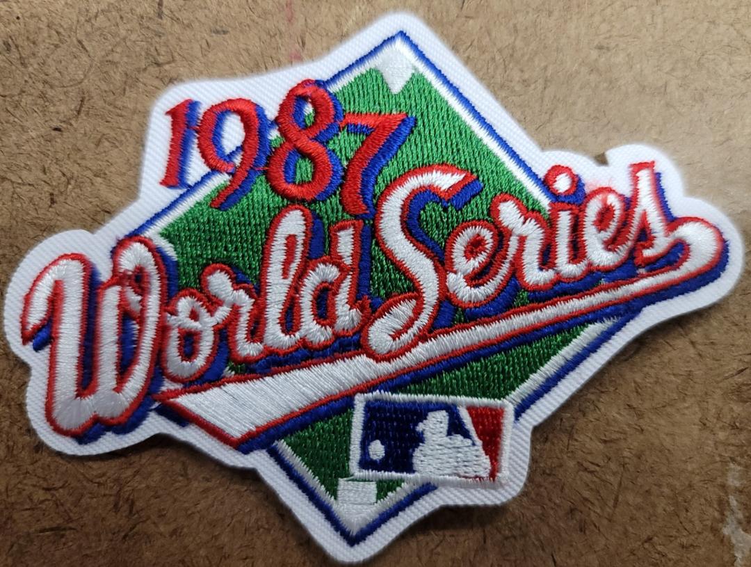 1987 World Series Minnesota Twins vs St Louis Cardinals Baseball Patch