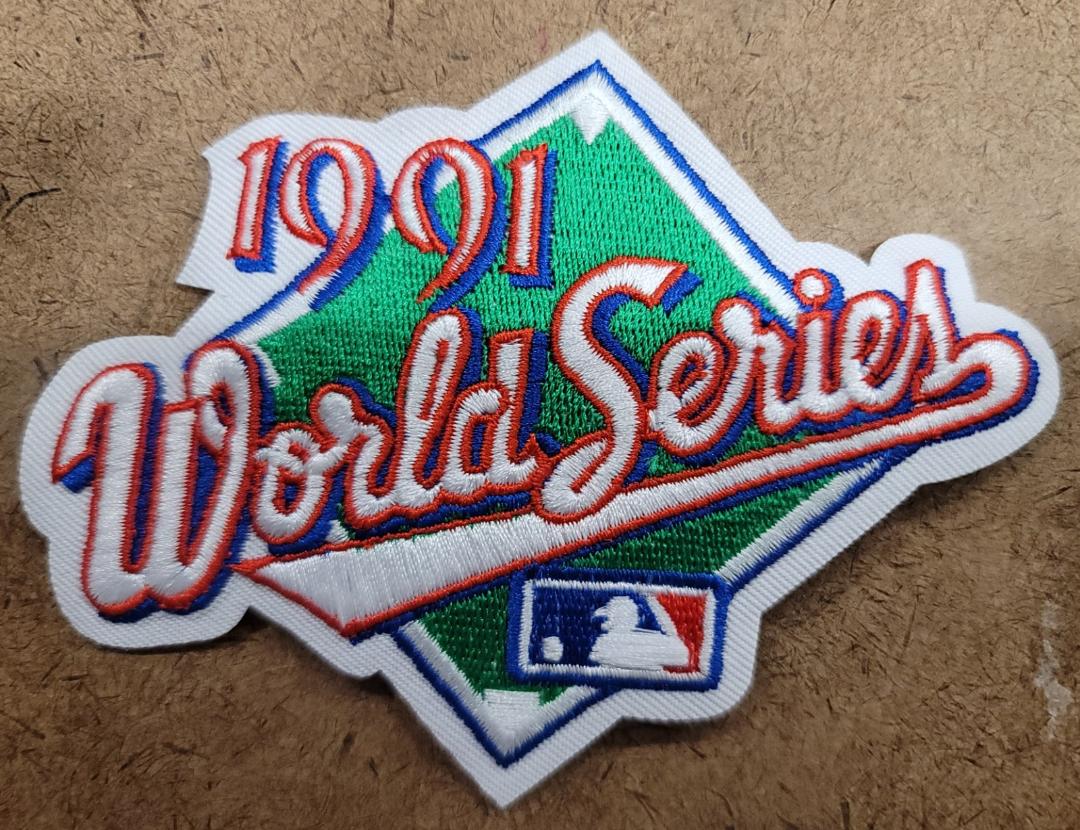 1991 World Series Minnesota Twins vs Atlanta Braves Baseball Patch