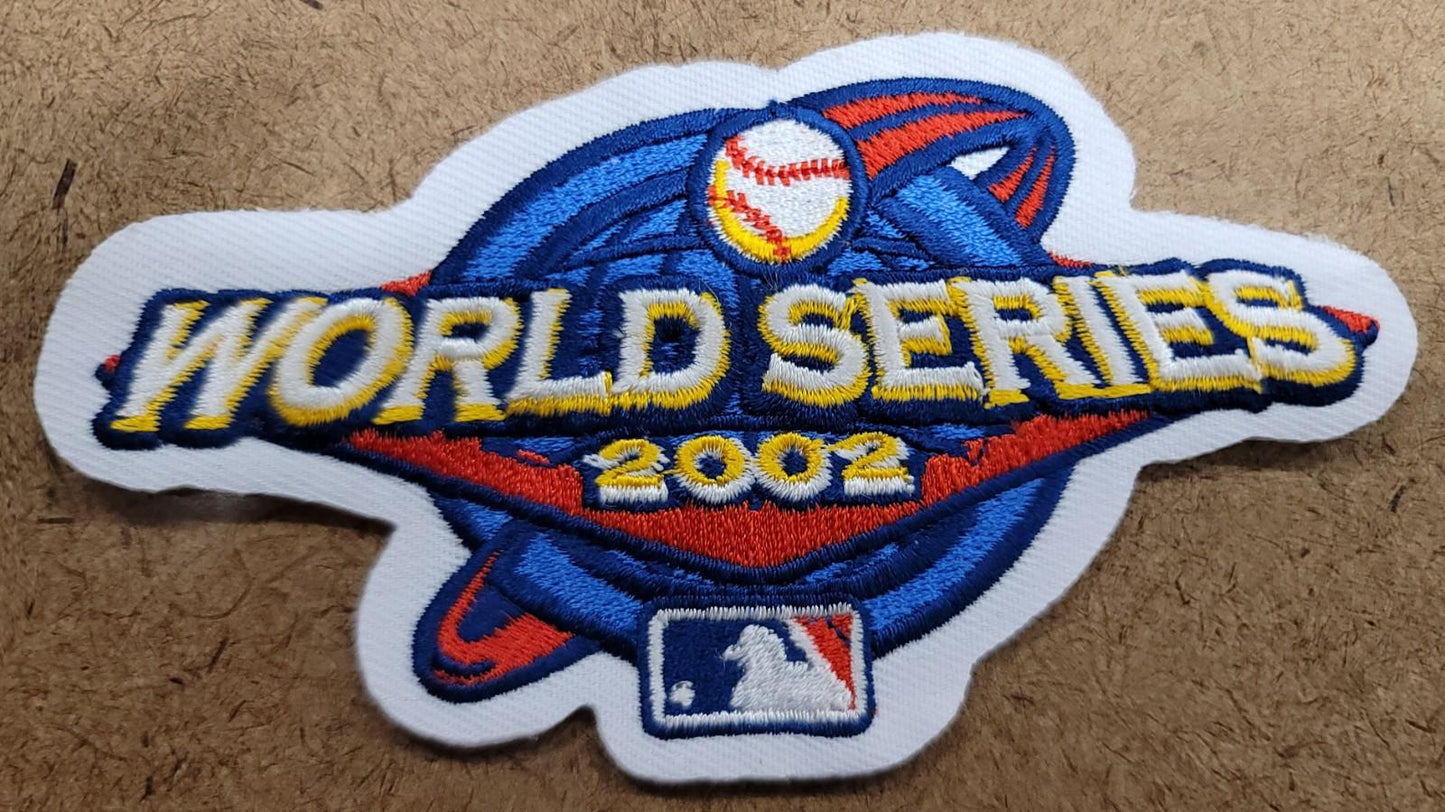 2002 World Series Anaheim Angels vs San Francisco Giants Baseball Patch