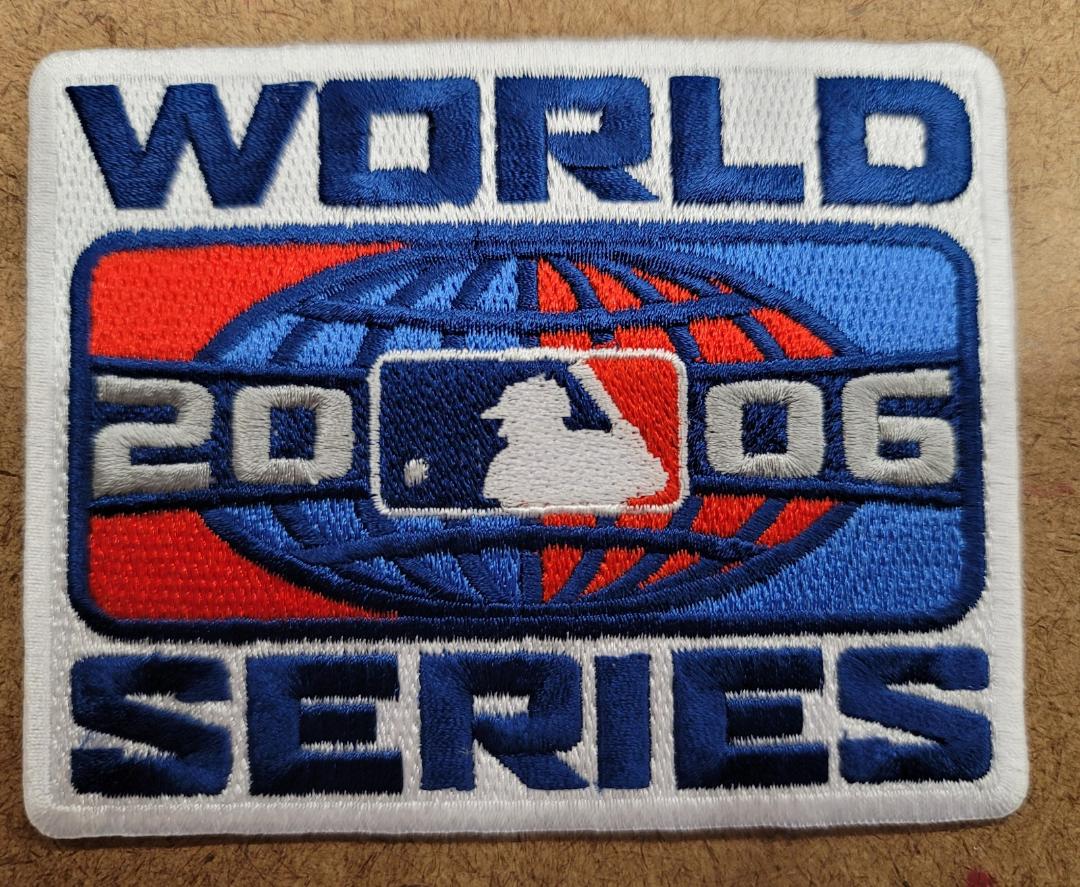 2006 World Series St Louis Cardinals vs Detroit Tigers Baseball Patch