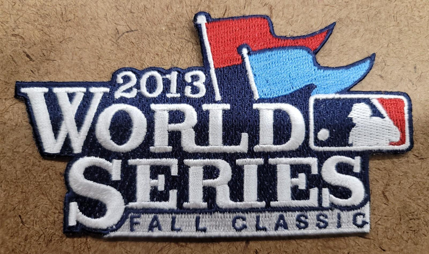 2013 World Series Boston Red Sox vs Detroit Tigers Baseball Patch