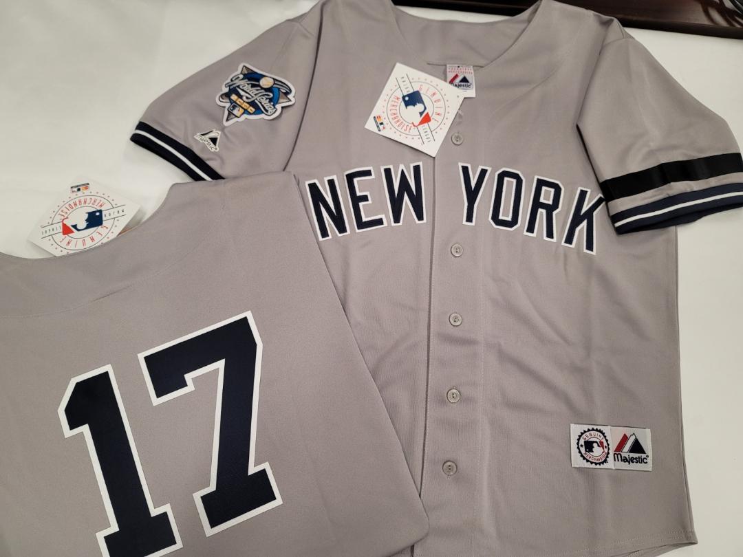 Majestic New York Yankees DWIGHT GOODEN 2000 World Series Baseball Jersey GRAY (Bob Lemon)