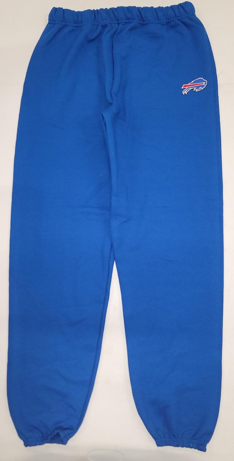 Mens NFL Team Apparel BUFFALO BILLS Full Length SWEATPANTS New ROYAL
