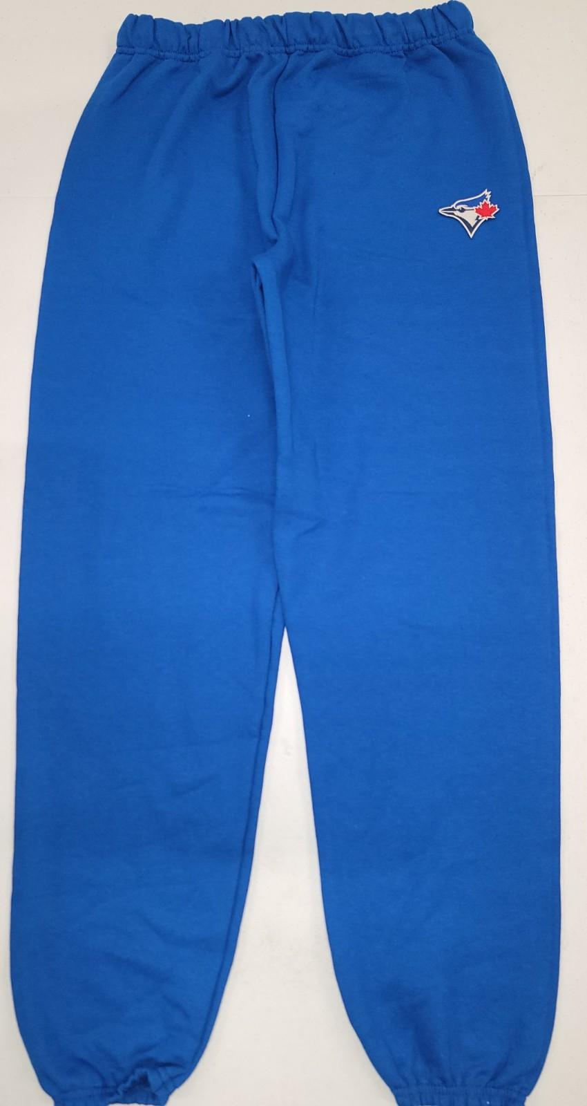 Mens MLB Team Apparel TORONTO BLUE JAYS Full Length SWEATPANTS New ROYAL