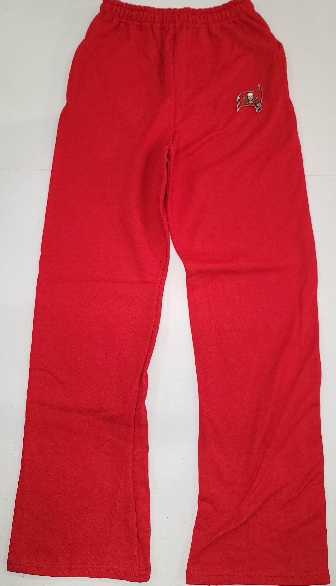 Mens NFL Team Apparel TAMPA BAY BUCCANEERS Full Length SWEATPANTS New RED