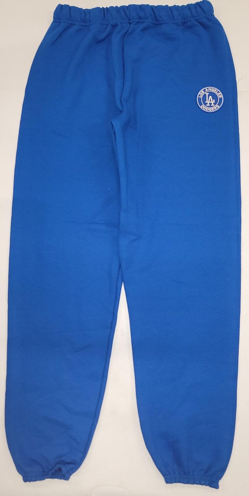 Mens MLB Team Apparel LOS ANGELES DODGERS Full Length SWEATPANTS New ROYAL