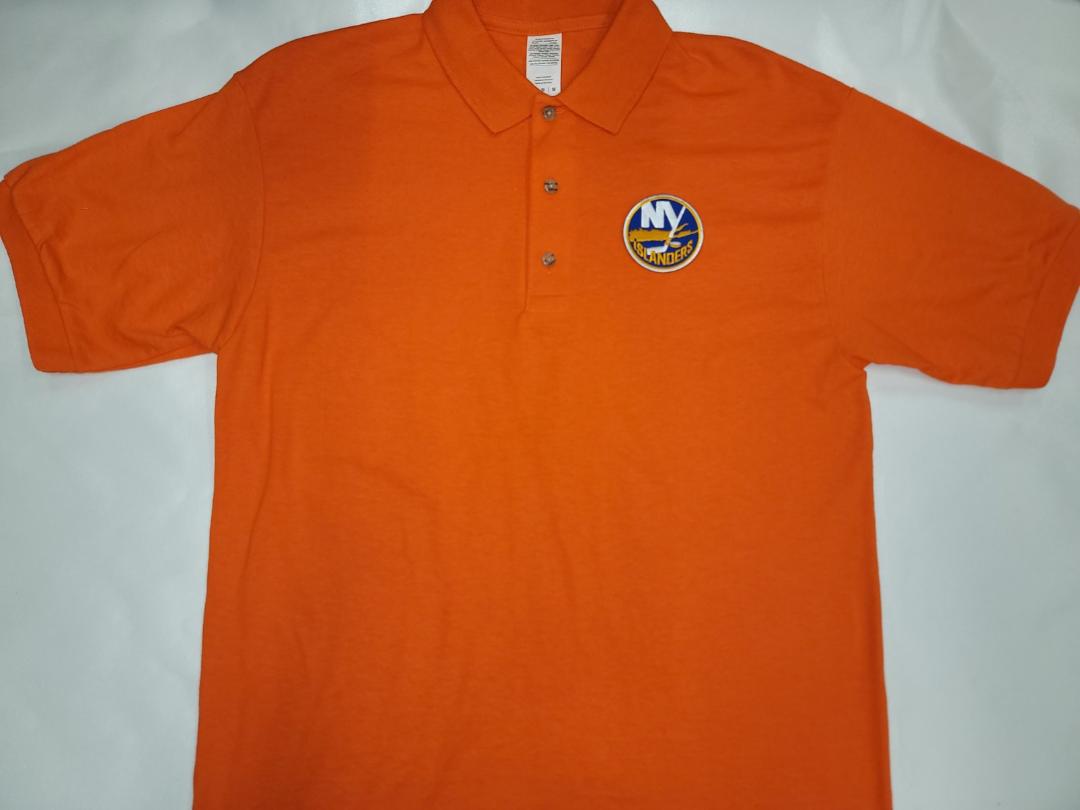 New York Islanders Polos Polos, Islanders Team Polo Shirts, Golf
