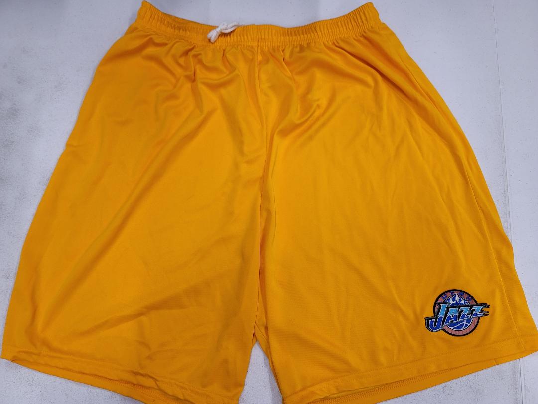 utah jazz shorts orange