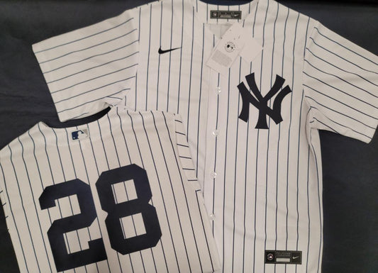 Mens NIKE New York Yankees JOSH DONALDSON Sewn Baseball Jersey WHITE