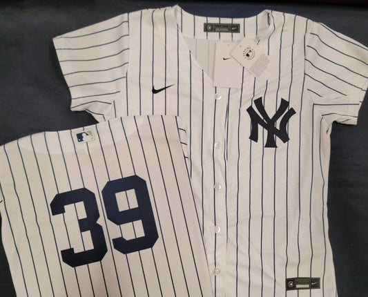 WOMENS Nike New York Yankees JOSE TREVINO Sewn Baseball Jersey WHITE
