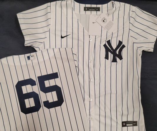 WOMENS Nike New York Yankees NESTER CORTES Sewn Baseball Jersey WHITE