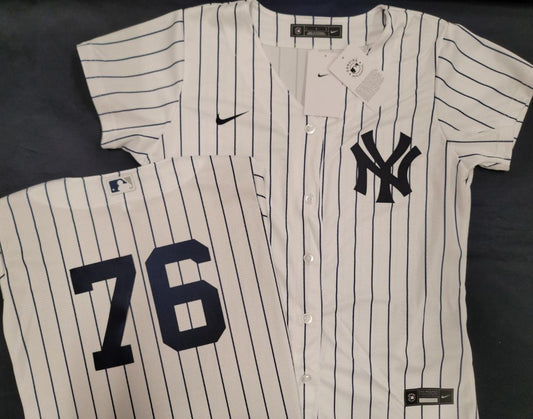 WOMENS Nike New York Yankees JHONY BRITO Sewn Baseball Jersey WHITE