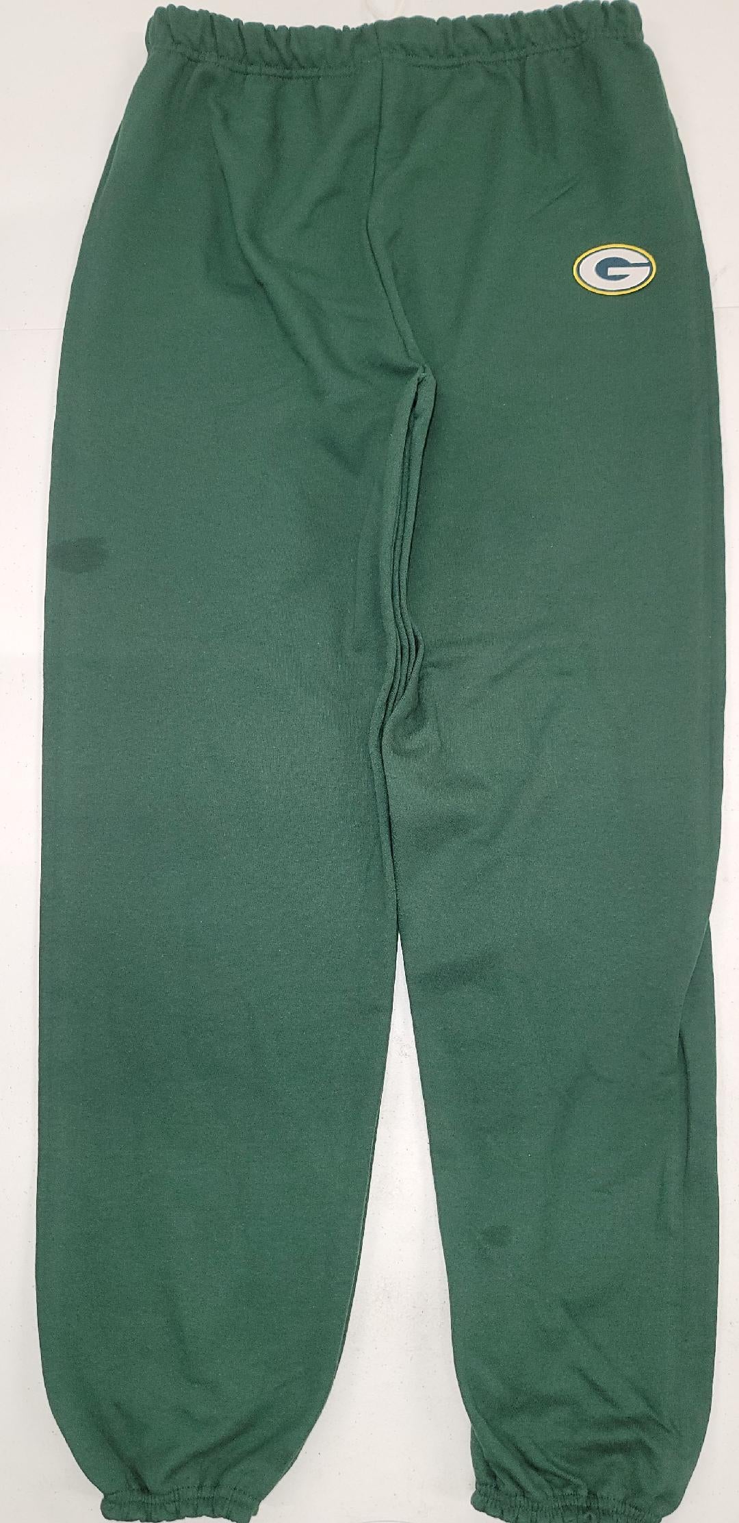 Mens NFL Team Apparel GREEN BAY PACKERS Full Length SWEATPANTS New GREEN