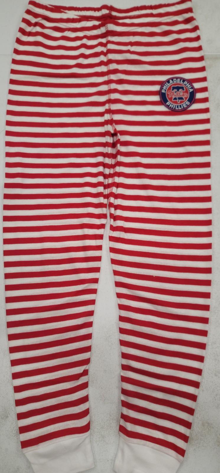 Mens MLB Team Apparel PHILADELPHIA PHILLIES Pajamas Pajama Bottom Pants RED