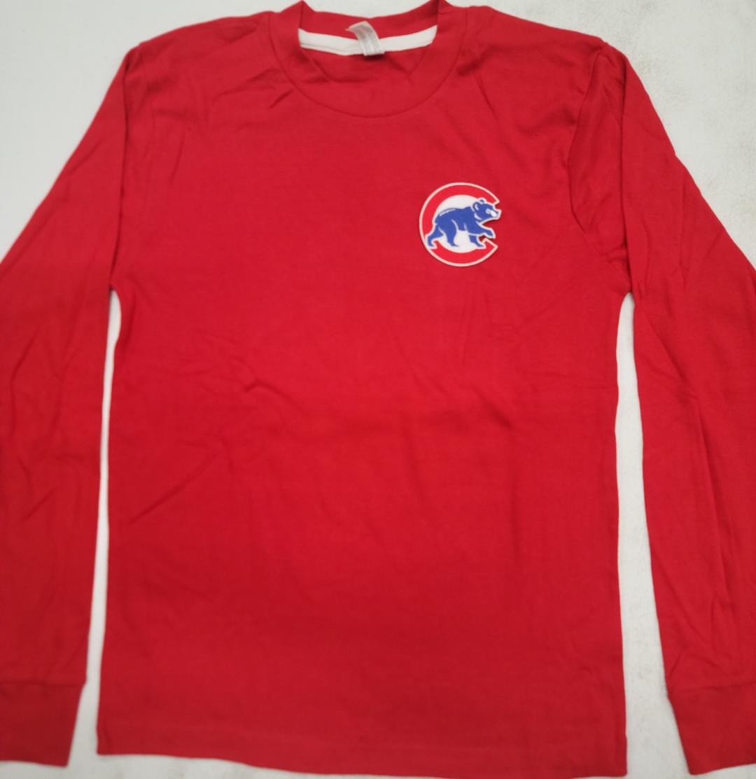 Mens MLB Team Apparel CHICAGO CUBS Pajamas Pajama Top RED