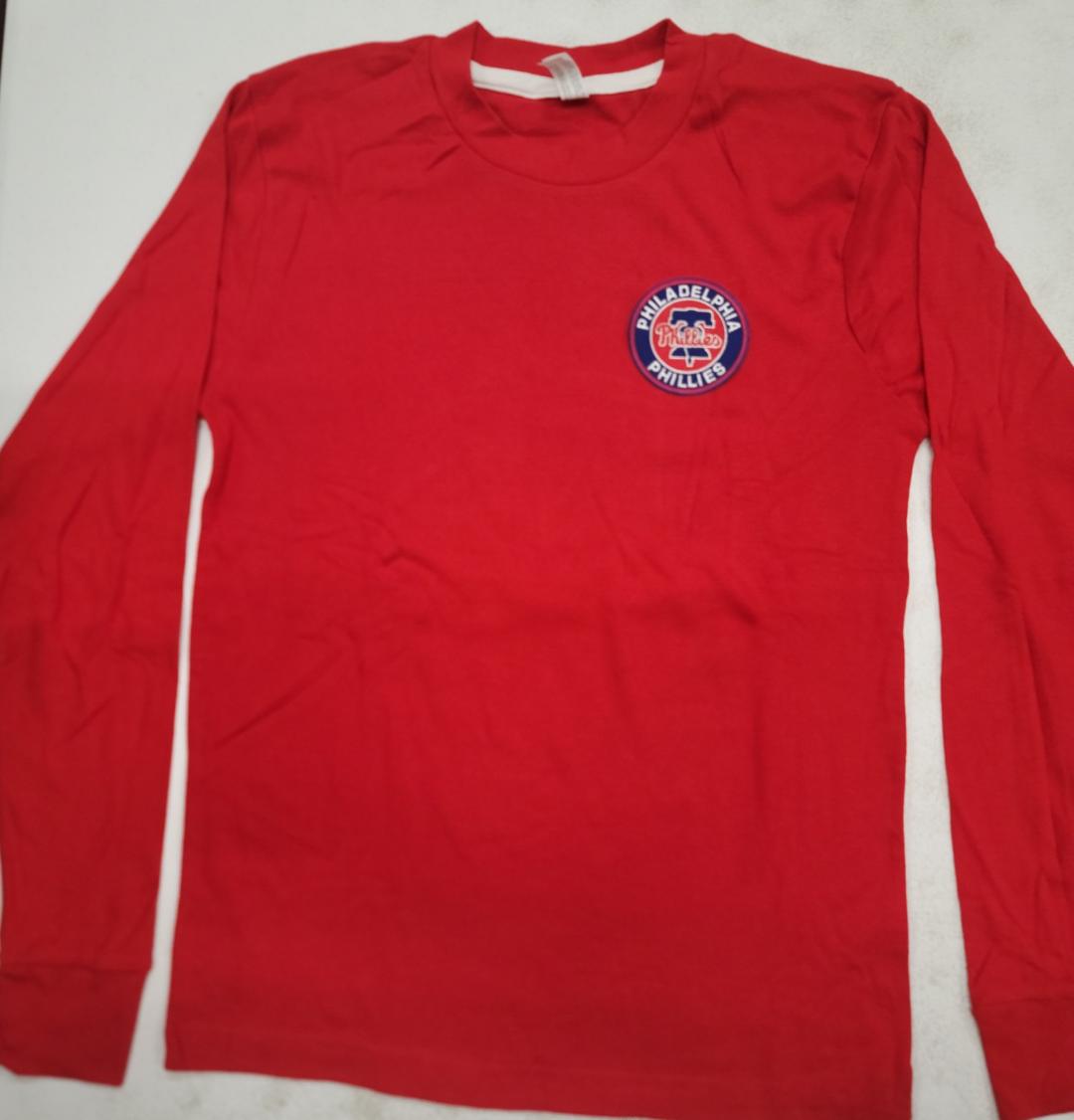Mens MLB Team Apparel PHILADELPHIA PHILLIES Pajamas Pajama Top RED