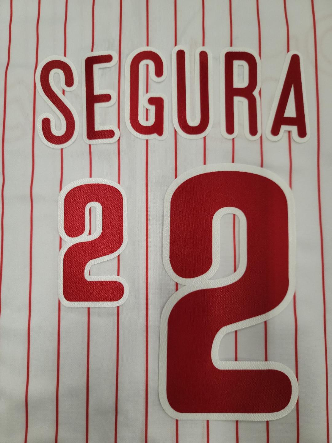 PHILADELPHIA PHILLIES Authentic JEAN SEGURA Number KIT For Jersey