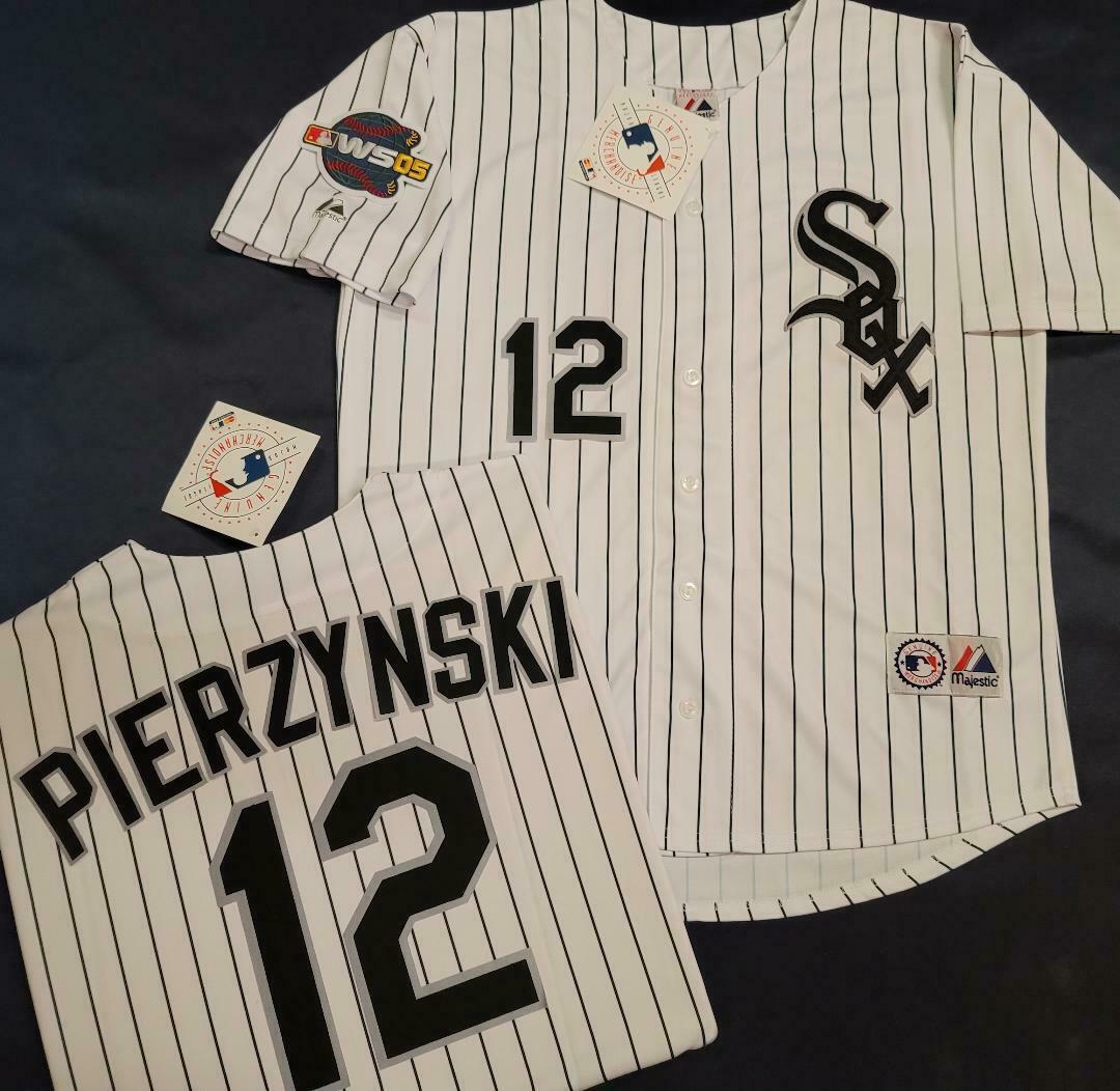 AJ Pierzynski Jersey - Chicago White Sox 2012 Throwback Home Baseball Jersey