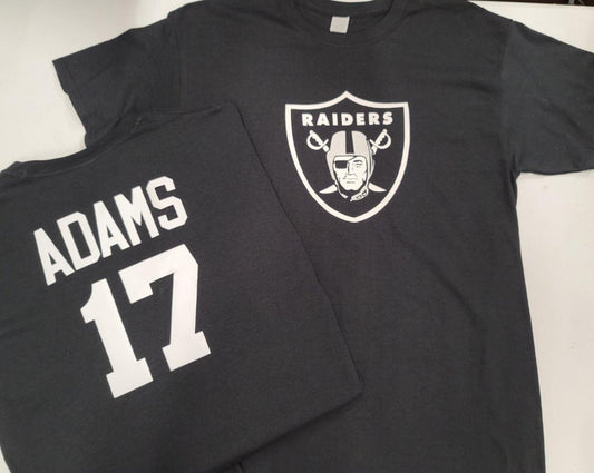 MENS Las Vegas Raiders DEVANTE ADAMS Football Jersey Shirt Black