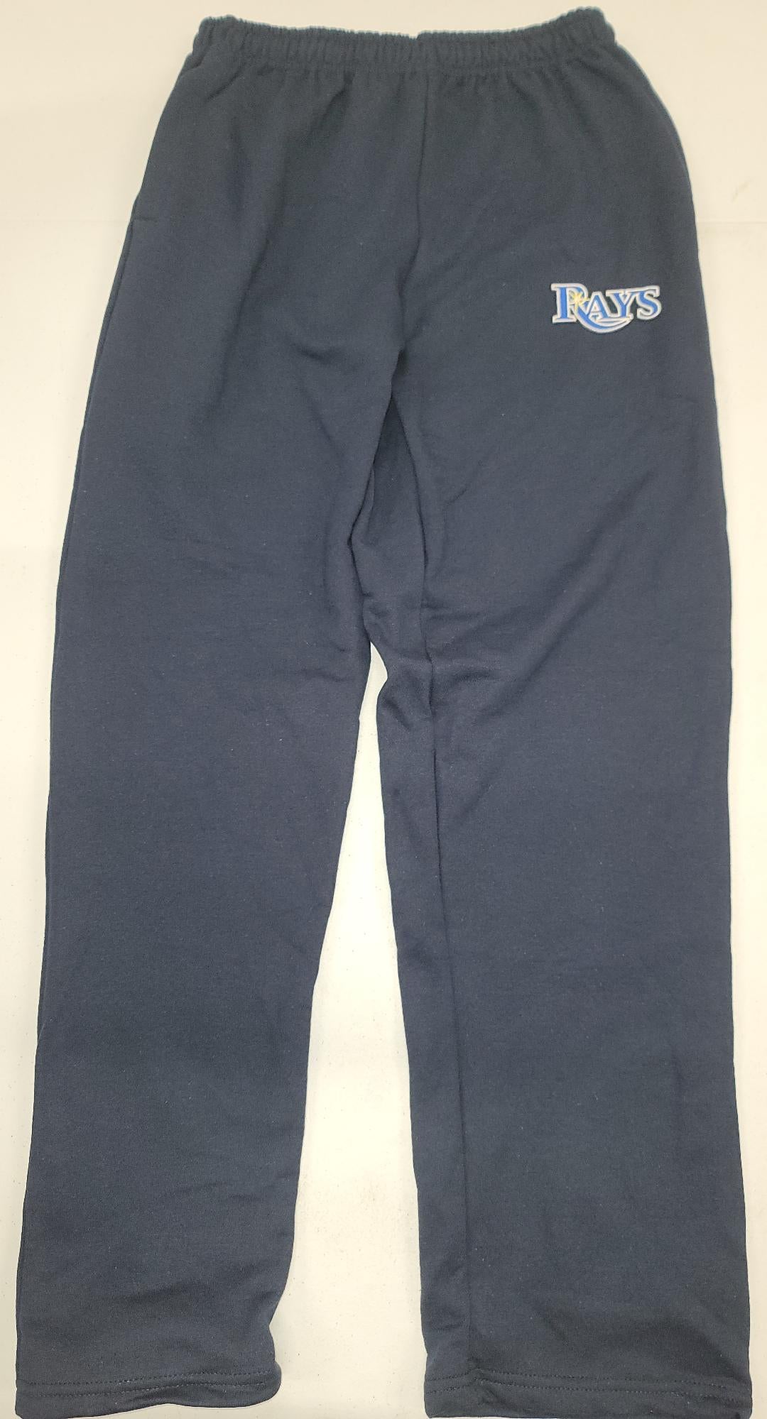 Mens MLB Team Apparel TAMPA BAY RAYS Full Length SWEATPANTS New NAVY