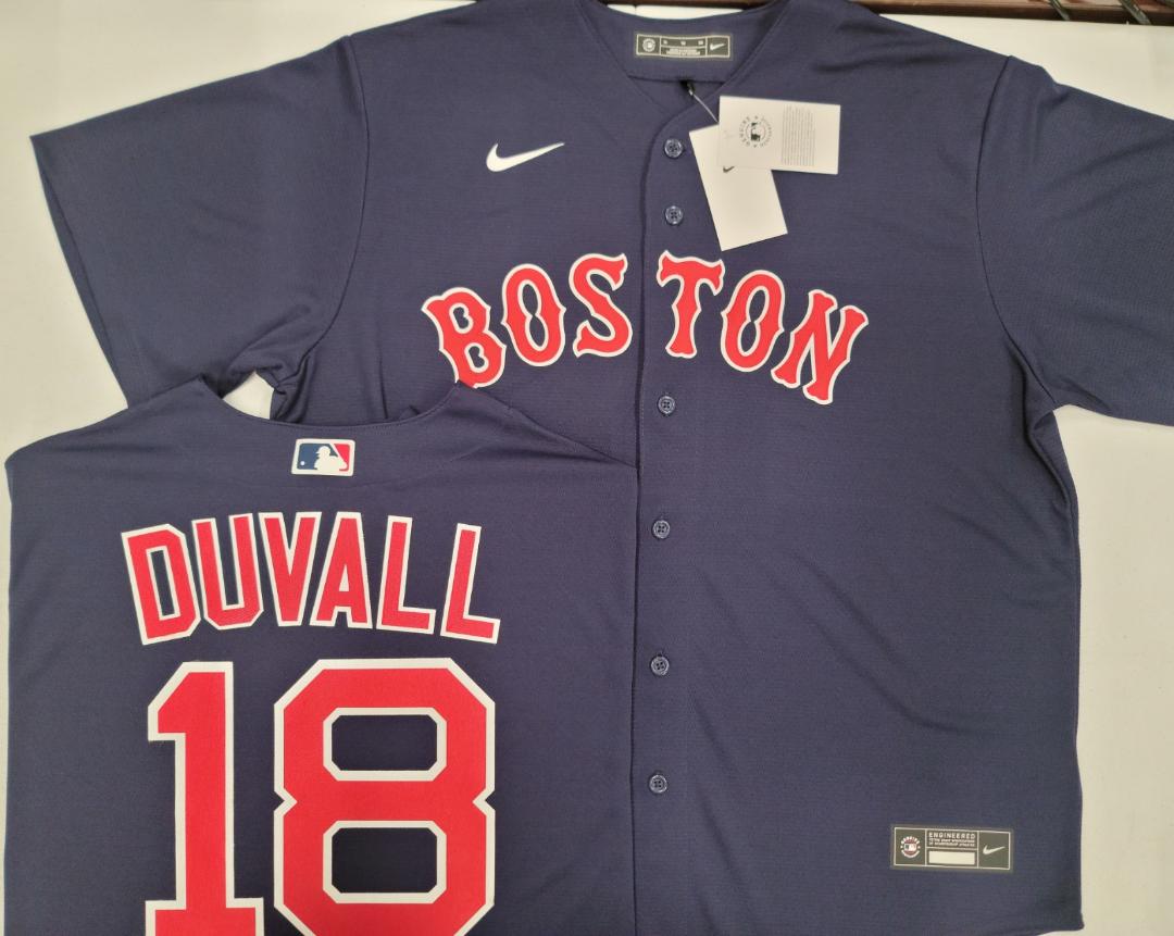 Nike Boston Red Sox ADAM DUVALL Baseball Jersey BLUE –