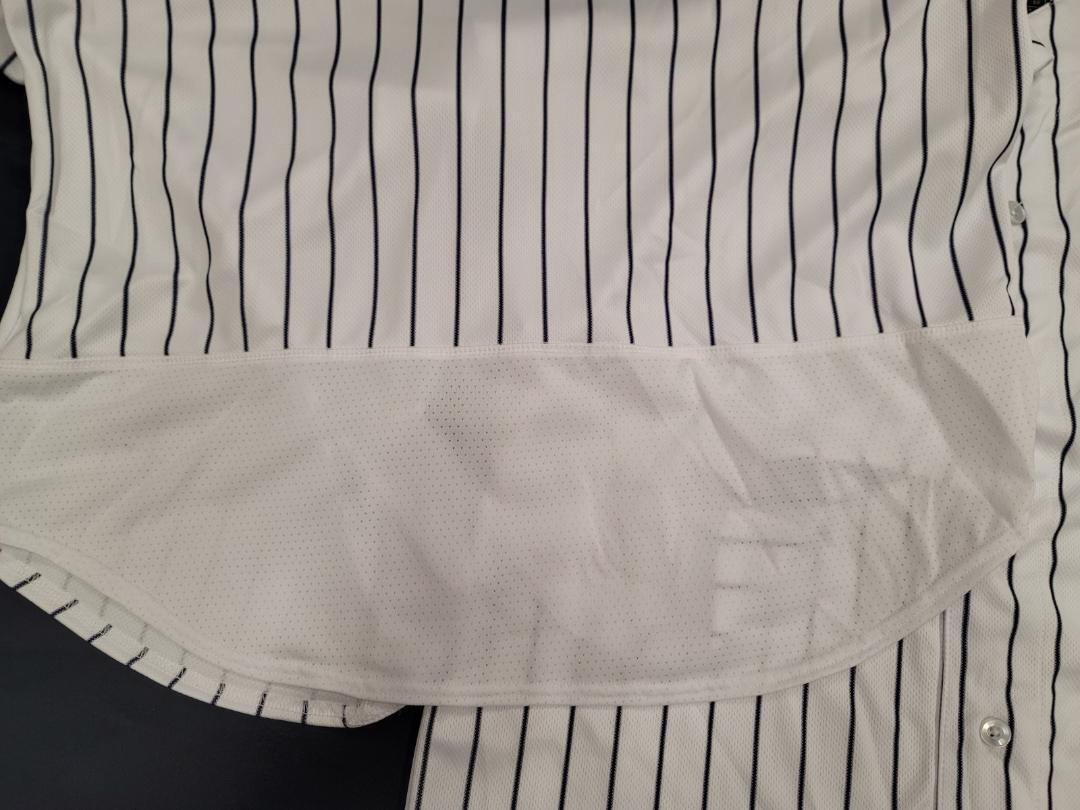 Nike New York Yankees AARON JUDGE Sewn AUTHENTIC GAME Jersey White P/S 48