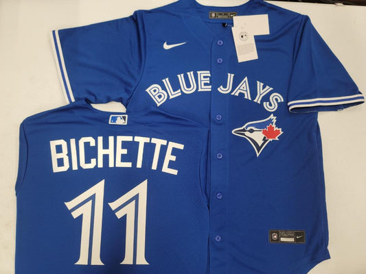 Nike Toronto Blue Jays BO BICHETTE Sewn Baseball Jersey ROYAL
