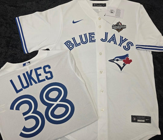 Nike Toronto Blue Jays NATHAN LUKES 2025 World Series Jersey
