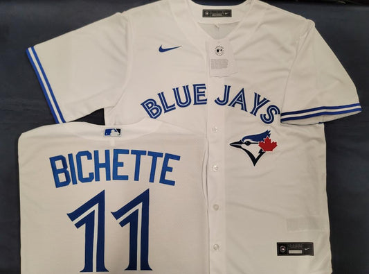 Nike Toronto Blue Jays BO BICHETTE Sewn Baseball Jersey WHITE