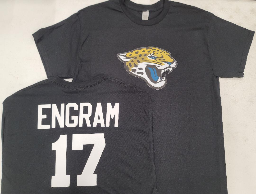 Mens NFL Team Apparel Jacksonville Jaguars EVAN ENGRAM Football Jersey Shirt BLACK