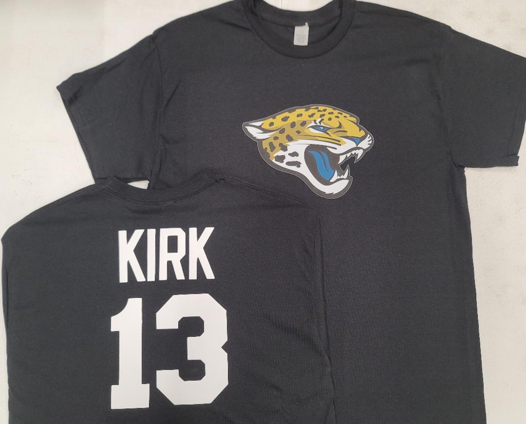 Mens NFL Team Apparel Jacksonville Jaguars CHRISTIAN KIRK Football Jersey Shirt BLACK