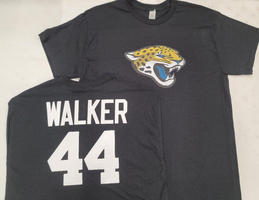 Mens NFL Team Apparel Jacksonville Jaguars TRAVON WALKER Football Jersey Shirt BLACK
