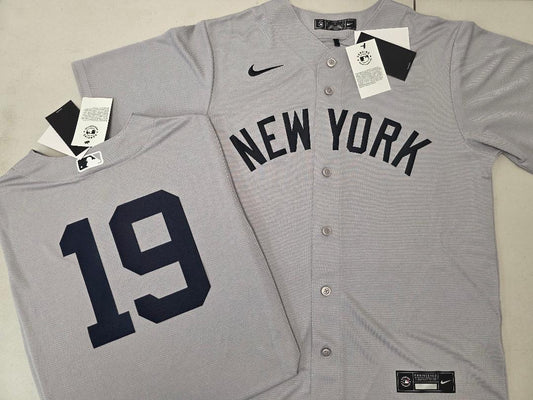 Mens Nike New York Yankees RYAN McMAHON Sewn Baseball Jersey GRAY
