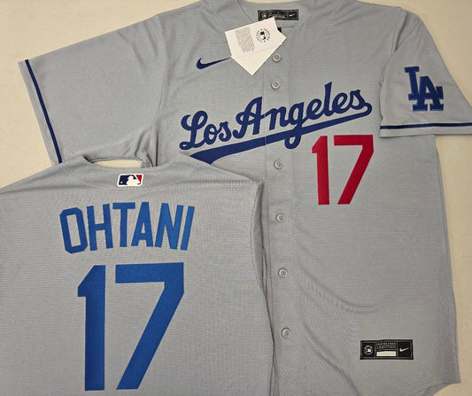 Nike Los Angeles Dodgers SHOHEI OHTANI Baseball Jersey GRAY
