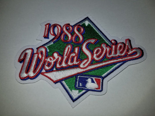 1988 World Series Oakland A's vs Los Angeles Dodgers Baseball Patch