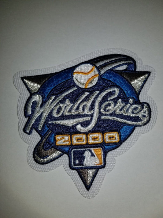 2000 World Series New York Yankees vs New York Mets Baseball Patch