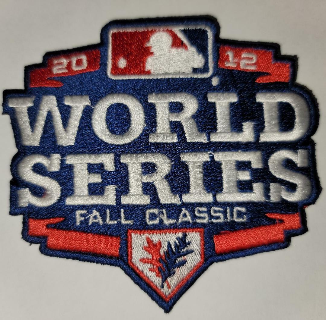 2012 World Series San Francisco Giants vs Detroit Tigers Baseball Patch