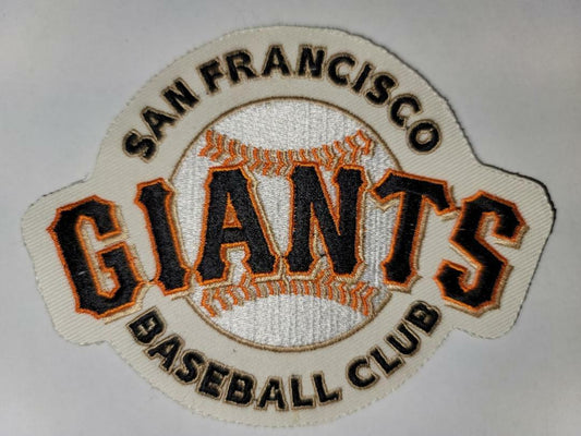 San Francisco Giants Team Patch For Cream Jersey