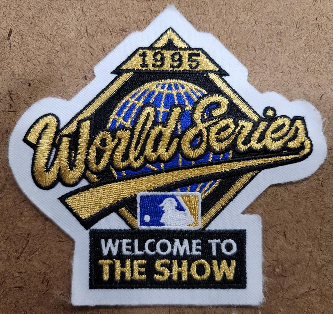 1995 World Series Atlanta Braves vs Cleveland Indians Baseball Patch