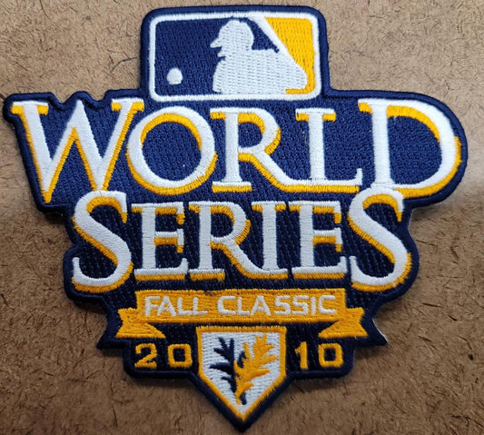 2010 World Series San Francisco Giants vs Texas Rangers Baseball Patch