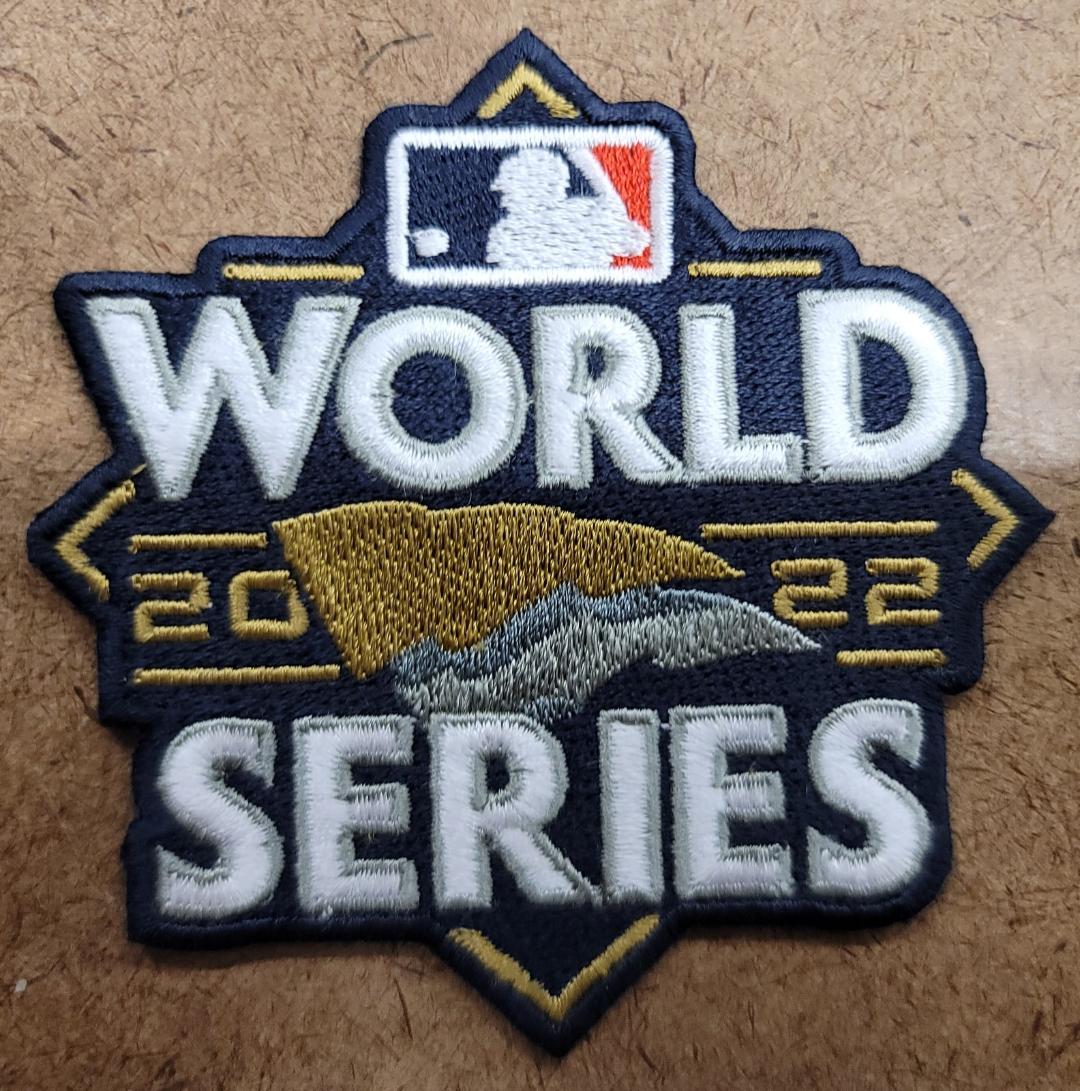 2022 World Series Houston Astros vs Philadelphia Phillies Baseball Patch