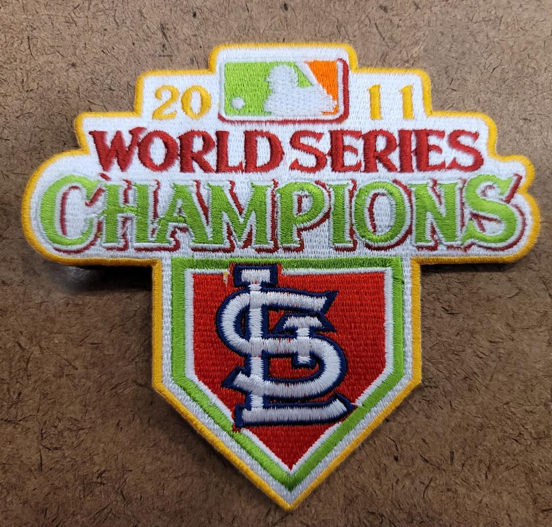 2011 St Louis Cardinals World Series Champions Baseball Patch
