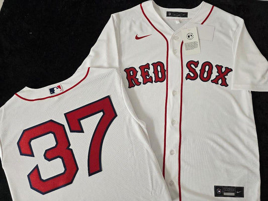 Nike Boston Red Sox NATHANIEL LOWE Baseball Jersey WHITE