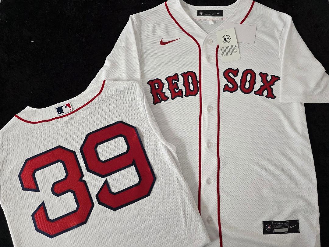 Nike Boston Red Sox MARCELO MAYER Baseball Jersey WHITE