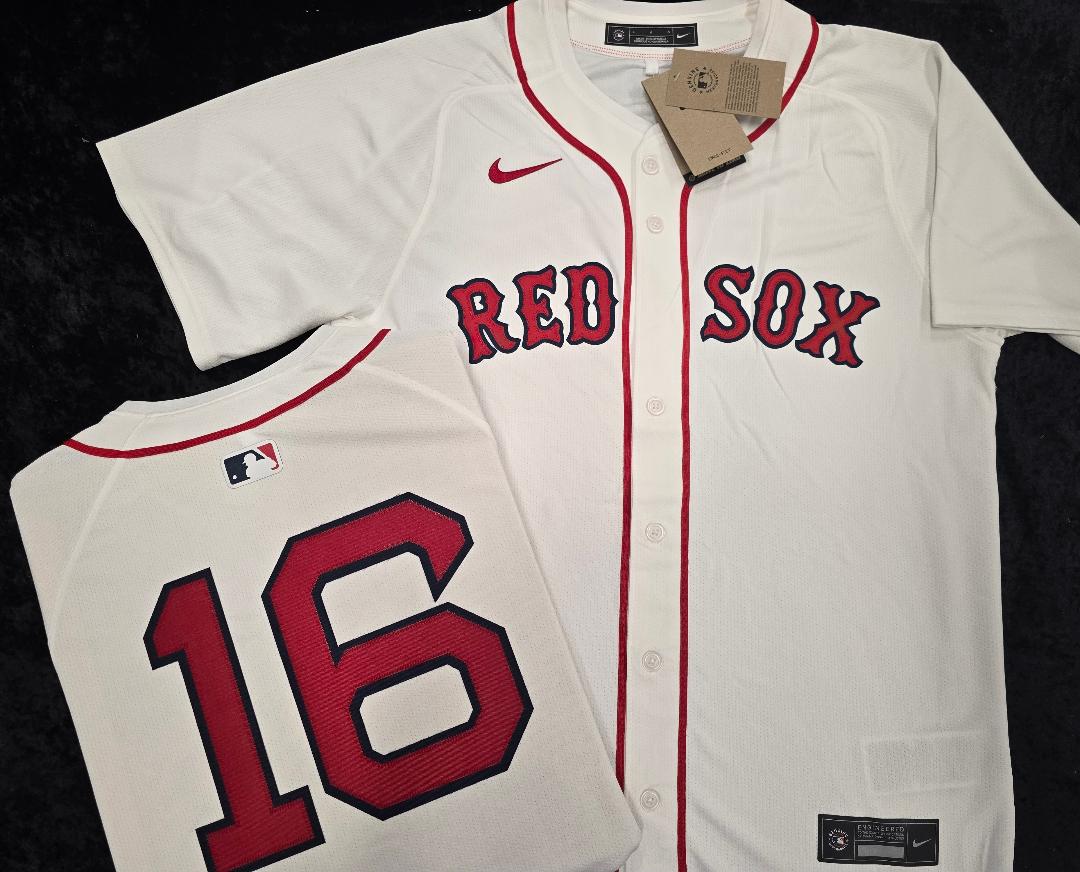 Nike Boston Red Sox JARREN DURAN Baseball Jersey WHITE