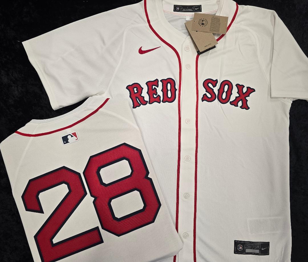 Nike Boston Red Sox KRISTIAN CAMPBELL Baseball Jersey WHITE